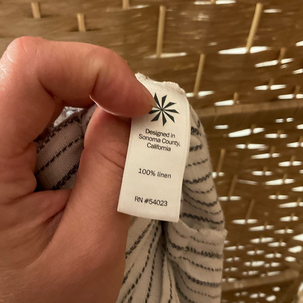 Athleta Linen Crop Pant - Picture 6 of 7